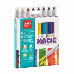 Caja APLI Rotuladores Magic 8U