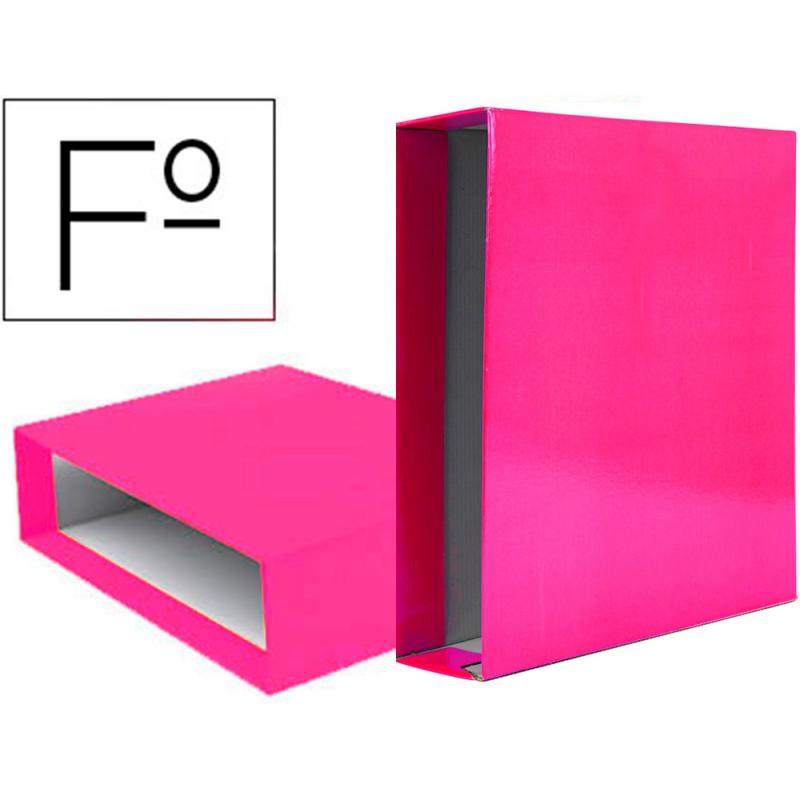 caja-archivador-liderpapel-de-palanca-carton-folio-documenta-lomo-75-mm-rosa