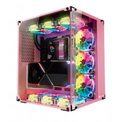 TALIUS CAJA ATX GAMING CRONOS ORCHID RGB CRISTAL TEMPLADO USB 3.0