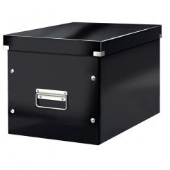 LEITZ Caja Click & Store cúbica Grande (320x360x310 mm), negro