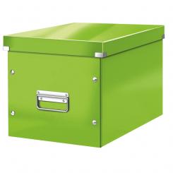 LEITZ Caja Click & Store cúbica Grande (320x360x310 mm), verde