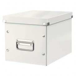 LEITZ Caja Click & Store cúbica Mediana (265x265x250 mm), blanco