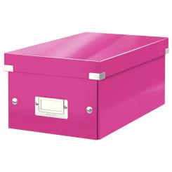 LEITZ Caja Click & Store DVD Box (206x147x352 mm), fucsia