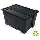 Caja de almacenaje sostenible Archivo 2000 52 litros apilable y encajable, fabricada con materia prima reciclada
