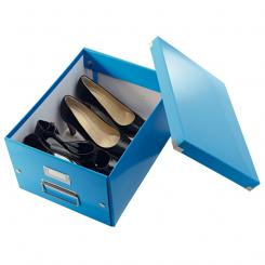 LEITZ Caja de archivo universal Click & Store Mediana (281x200x369 mm), azul