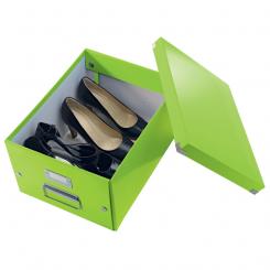 LEITZ Caja de archivo universal Click & Store Mediana (281x200x369 mm), verde