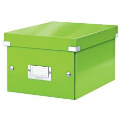 LEITZ Caja de archivo universal Click & Store Pequeña (216x160x282 mm), verde