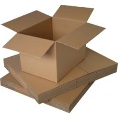 FIXO Caja embalaje 400X290X220 Marron Canal Doble 5+3