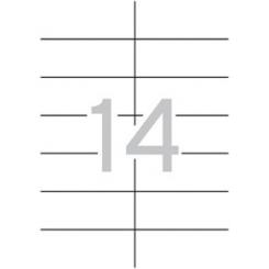 Caja Etiquetas APLI 105,0X 42,4 500H