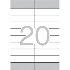 Caja Etiquetas APLI 105,0X28,75 100H