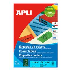 Caja Etiquetas APLI Am 70 X  37 100H