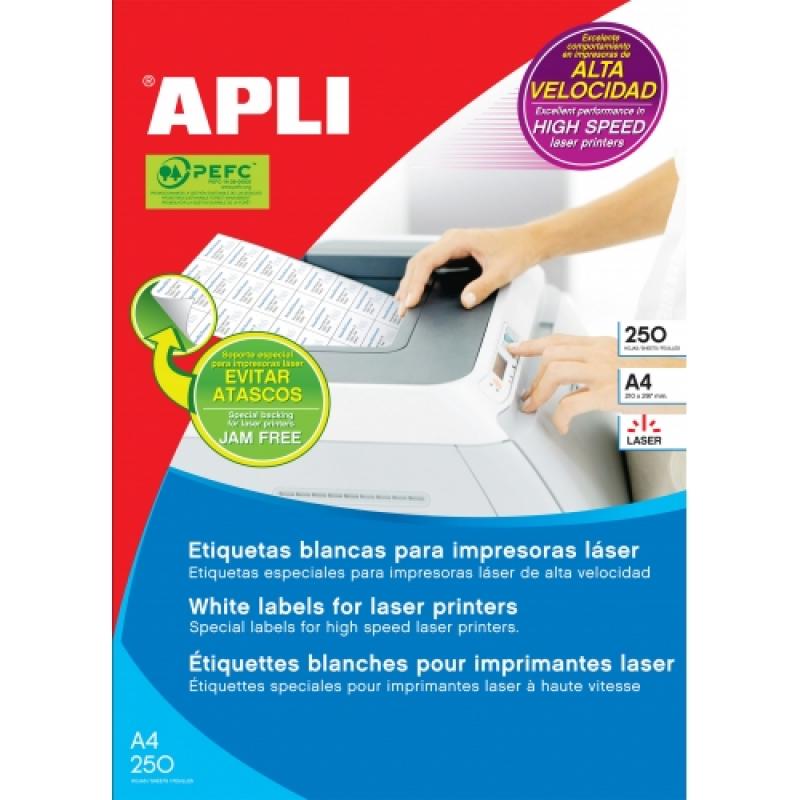 Caja Etiquetas APLI Laser 105,0X 35,0 250H