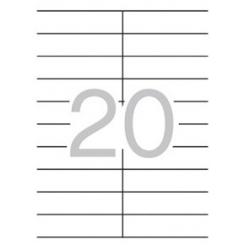 Caja Etiquetas APLI Reciclables 105,0X 29,0 100H