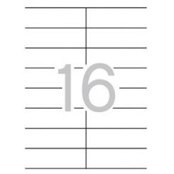 Caja Etiquetas APLI Reciclables 105,0X 35,0 100H