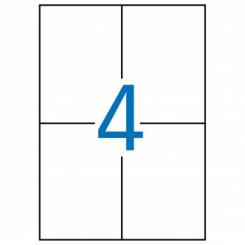 Caja Etiquetas APLI Removibles 105,0X148,0 100H