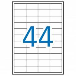 Caja Etiquetas APLI Removibles 48,5X 25,4 100H
