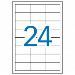 Caja Etiquetas APLI Removibles 64,6X 33,8 100H
