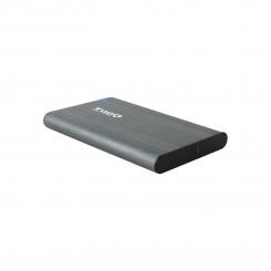 TooQ Caja Externa para Discos de 2,5” HDD/SSD, Gris