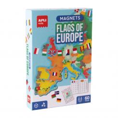 CAJA MAGNÉTICA BANDERAS EUROPA
