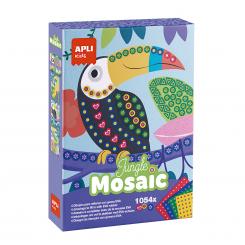 CAJA MOSAICO IMPRESO JUNGLA