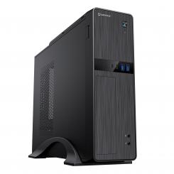 UNYKAch Caja Ordenador Micro ATX UK2011 Con Fuente de Alimentación SFX de 450W incluida, 2 Conectores USB 3.0 y 2 Conectores Type C (USB 2.0)