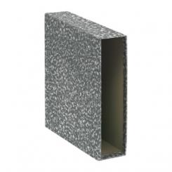 Caja Para Archivador Dohe Archiclas Jaspeado A4 82Mm Gris Claro