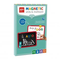 CAJA PIZARRA MAGNETICA DOBLE CARA