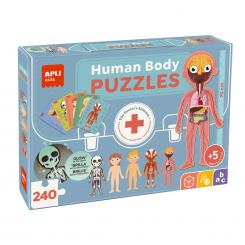 CAJA PUZLE CUERPO HUMANO 240 U