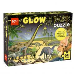 CAJA PUZLE GLOW IN THE DARK DINOSAURIOS 60U