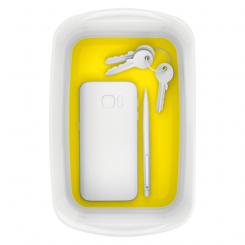 Caja sin tapa LEITZ MyBox WOW, amarillo/blanco