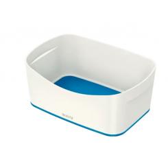 Caja sin tapa Leitz MyBox WOW, azul/blanco 246x98x160