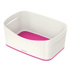 Caja sin tapa LEITZ MyBox WOW, fucsia/blanco