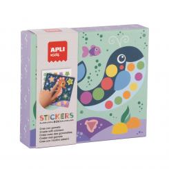 CAJA STICKERS BOX GEOMÉTRICO OCEANO