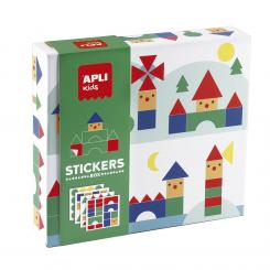 CAJA STICKERS BOX GEOMETRICOS PUEBLOS