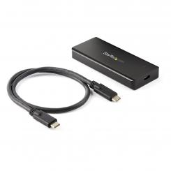 StarTech.com Caja USB 3.1 Gen 2 (10Gbps) para Unidades SSD NVMe M.2 - Resistente al Agua y el Polvo - IP67