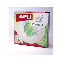 Cajas APLI Cinta Ad.Invisible 19X33