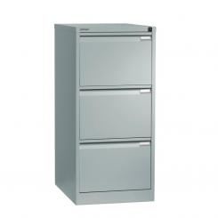 Cajonera Archivador Carpetas Bisley 47X62X102 3 Cajones Metálico Maxi Gris