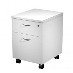 Cajonera Movil Presto 2 Cajones Blanc