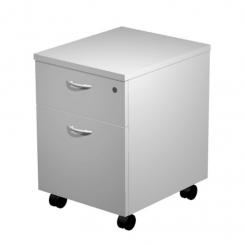 Cajonera Movil Presto 2 Cajones Gris