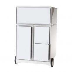 Cajonera Paperflow 4 Cajones Blanco/Blanco