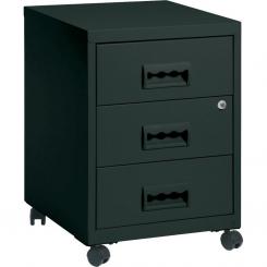 Cajonera Pierre 41X41X50 3 Cajones Negro