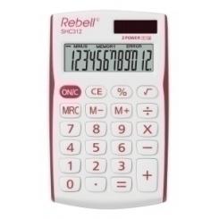 Calculadora Bols.Rebell 12 Dig. 312 Roja