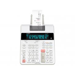 Calculadora casio impresora pantalla lc papel 58 mm impresion bicolor fr-2650rc 12 digitos dc color blanco