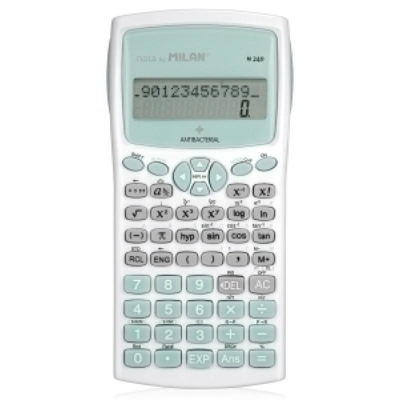 calculadora-cientifica-milan-102-digitos-antibacteriana-turquesa-2-lineas