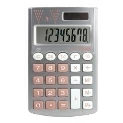 Calculadora De Bolsillo 8  Digitos Milan Pocket Expositor De 6 Edition Silver