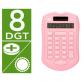calculadora-liderpapel-bolsillo-xf41-8-digitos-solar-y-pilas-color-rosa-94x595x105mm