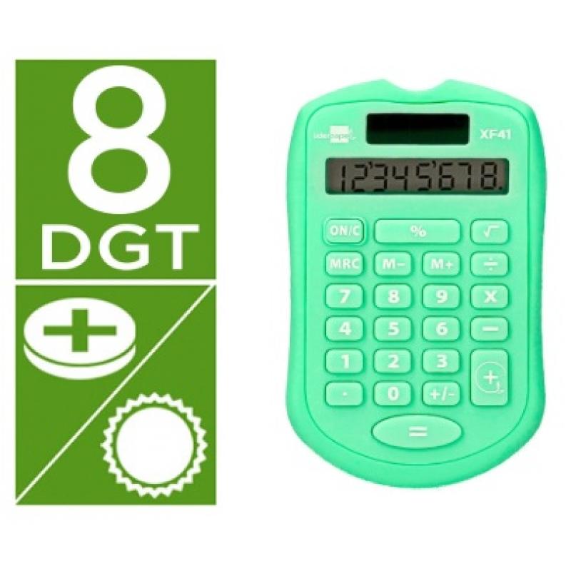 calculadora-liderpapel-bolsillo-xf42-8-digitos-solar-y-pilas-color-verde-94x595x105mm