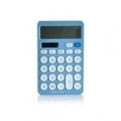 Calculadora Sobremesa Office Box Dual Power 12 Digitos Azul