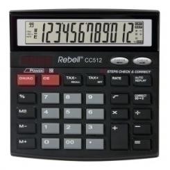 Calculadora Sobr.Rebell 12 Dig. Cc512 Bx