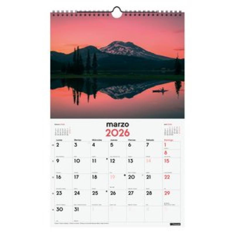 calendario-2026-finocam-pared-espiral-imagenes-mensual-para-escribir-250x400-atardeceres-magicos